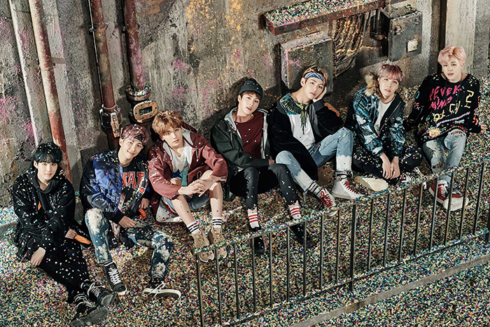 The K-pop group BTS on June 26 is named one of Time magazine's 25 most influential people on the internet. (Big Hit Entertainment)